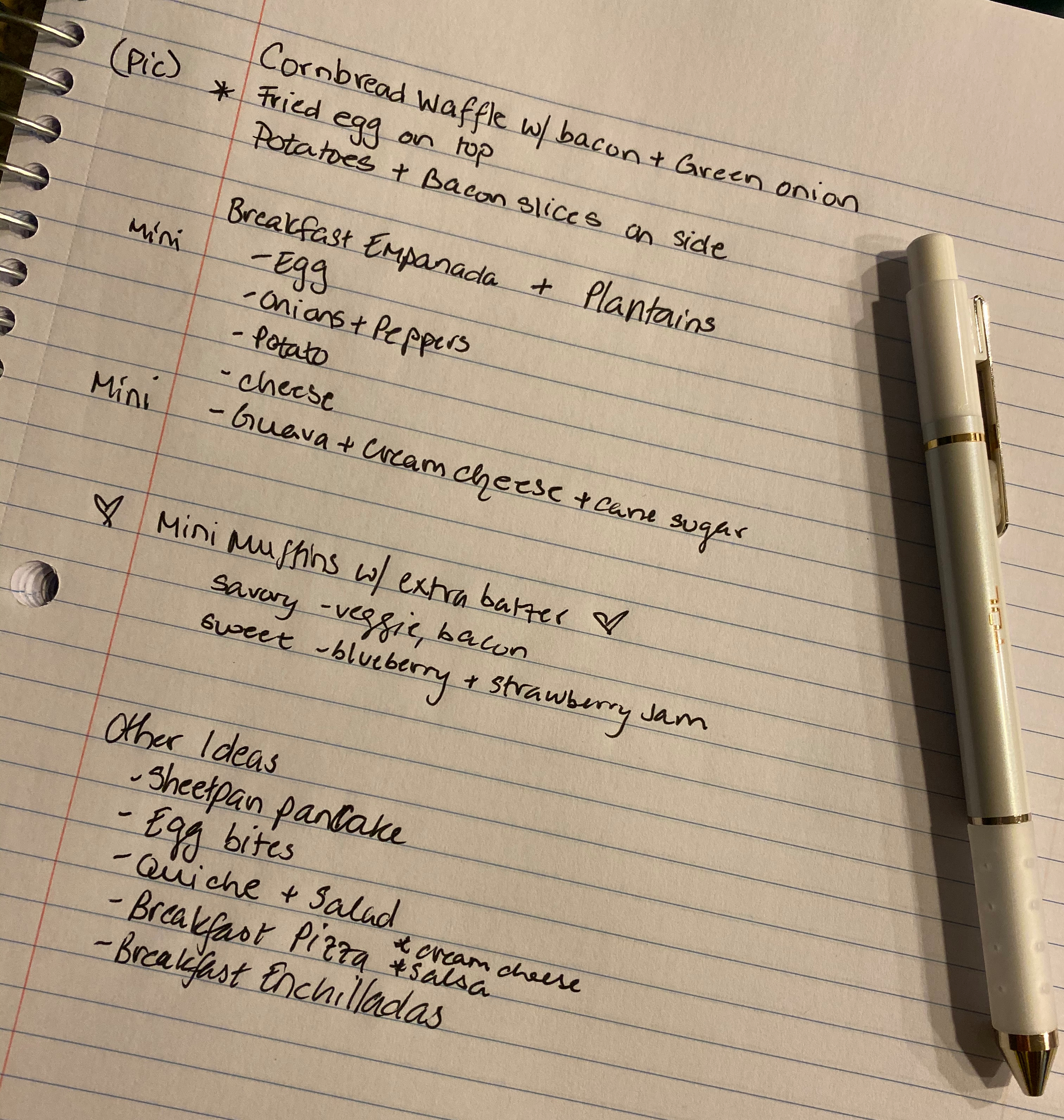 breakfast for dinner